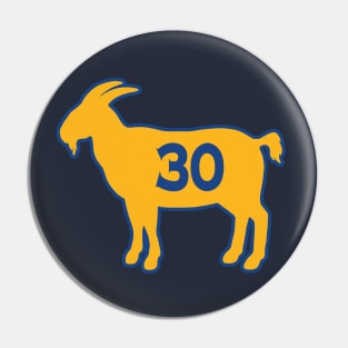 Stephen Curry Golden State Goat Qiangy Pin