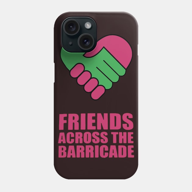 Friends Across Phone Case by anapram