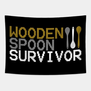 Wooden Spoon Survivor Tapestry