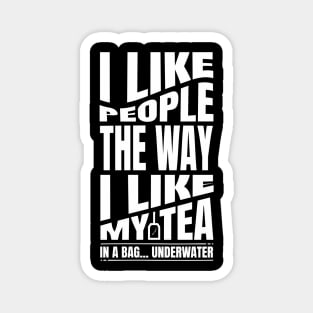 I like people Magnet