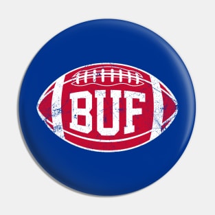 BUF Retro Football - Blue Pin