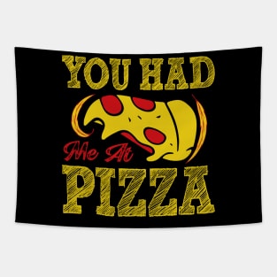 You had me at Pizza Tapestry