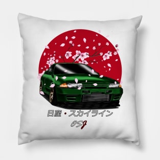 R32 Green SunRise Edition Pillow