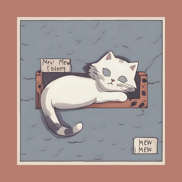 sleepy cat by worthy deal