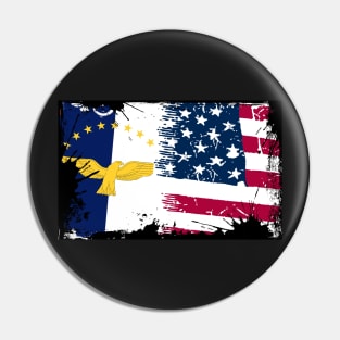 Azorean American Pin