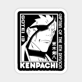 Kenpachi Anime Fanart Magnet