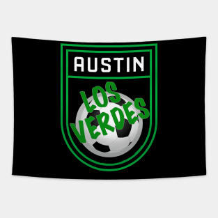 Los Verdes Austin Soccer Tapestry