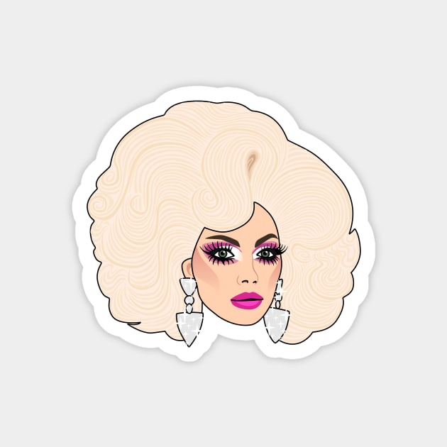 Alyssa Edwards glamour Magnet by Jakmalone