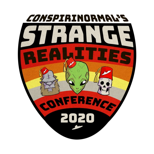 Strange Realities 2020 Official Crest Logo by conspirinormalstore