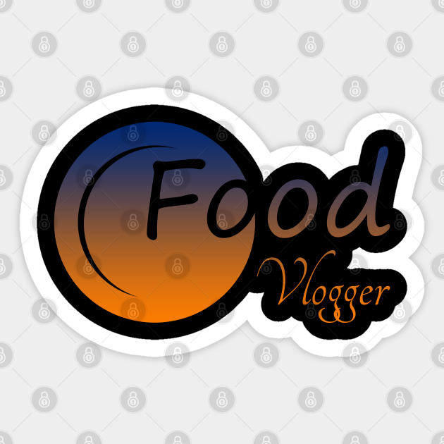 Food Vlogger 03 - Vlogger - Sticker