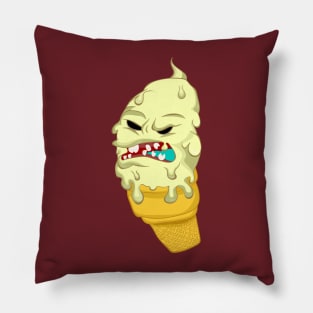 Ghost Ice Cream Pillow