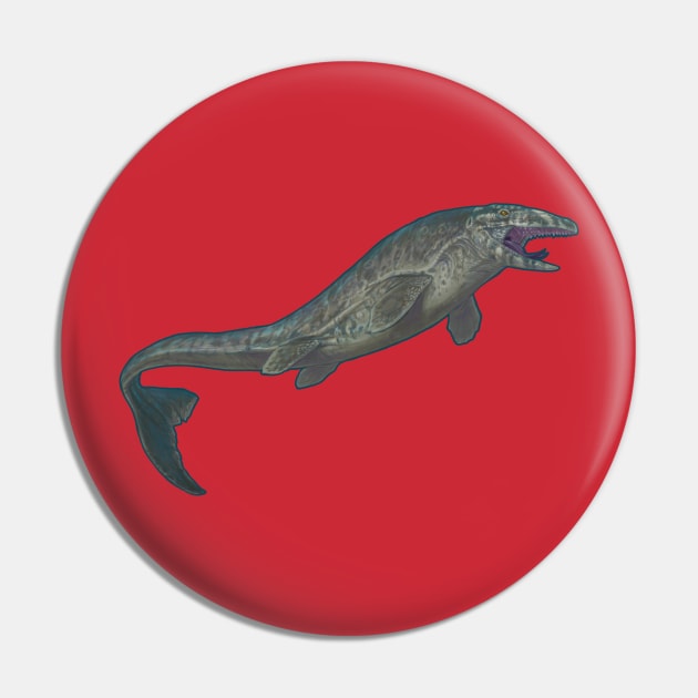 Mosasaurus hoffmanni Pin by CoffeeBlack