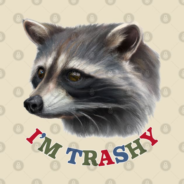 I'm Trashy --- Trash Panda Lover Design by DankFutura