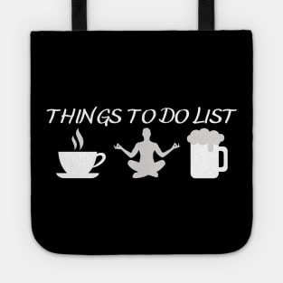 Things To Do List Tote