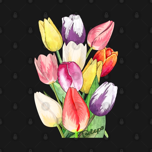 Tulips-Spring flowers by KrasiStaleva