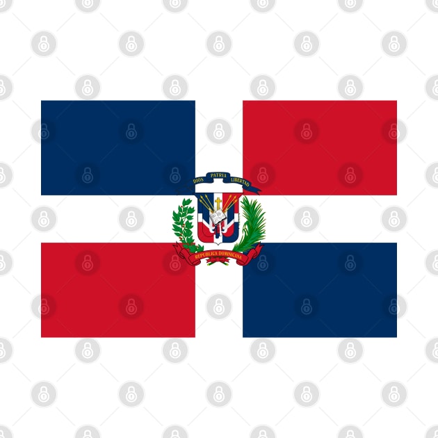 Dominican Republic Flag by Historia