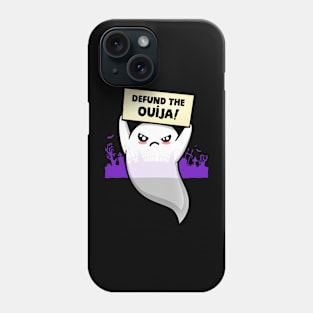 Original Kawaii Halloween Activist Cute Activist Protesting Ghost Phone Case