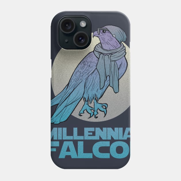 Millennial Falcon Phone Case by pachyderm1