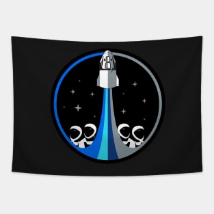 Inspiration 4 Mission Logo Tapestry