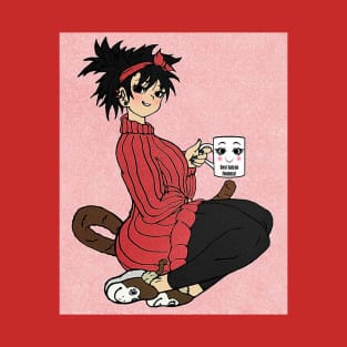 Best Saiyan Mamma Red T-Shirt