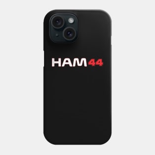 LEWIS HAMILTON HAM 44 - RED WHITE Phone Case