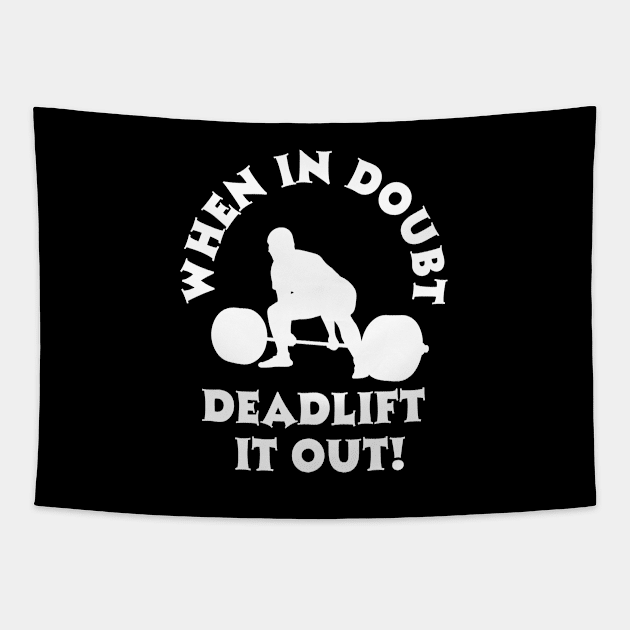 Deadlift Tapestry by AniTeeCreation