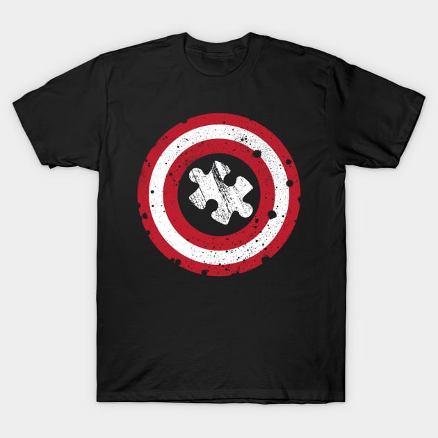 Captain Autism Superhero T-Shirt - Autism Awareness Shirts Captain Autism Superhero T-Shirt - Autism Awareness Shirts