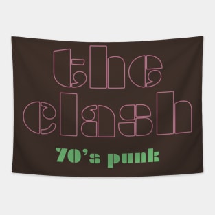 70's Punk The Clash Tapestry