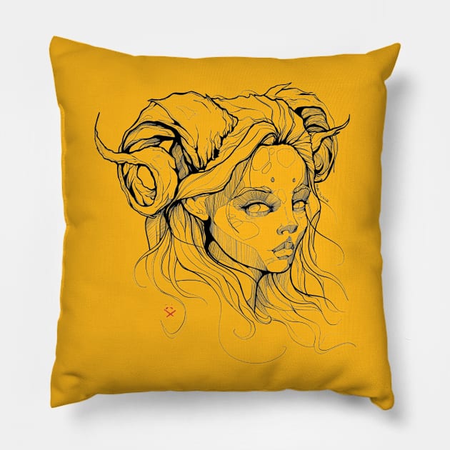 Aries Pillow by mxndesigner