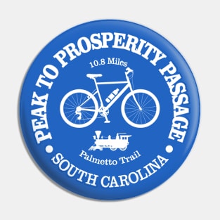 Peak to Prosperity Passage (cycling) Pin