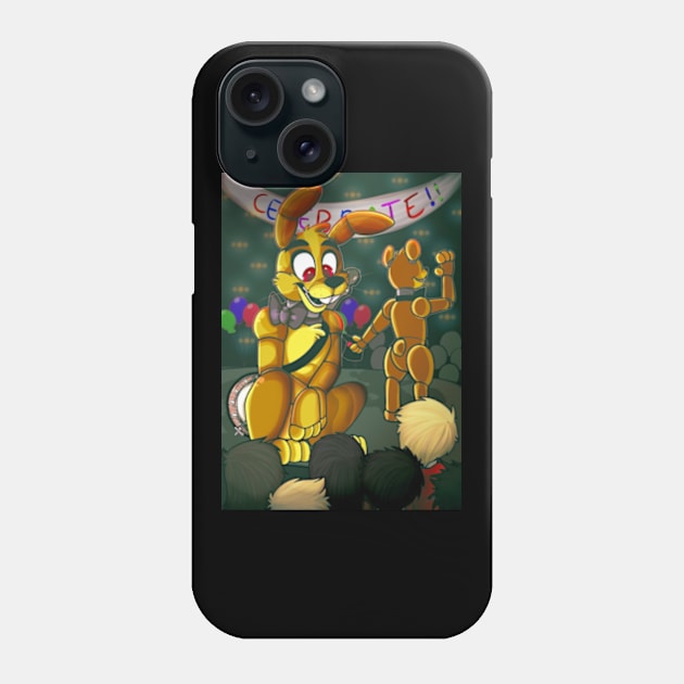 five night at freddys Phone Case by Rooscsbresundae