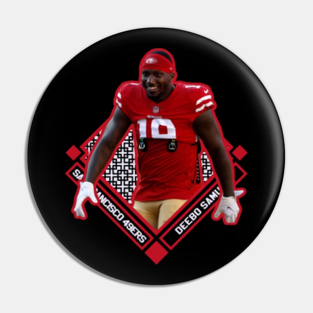 hackercyberattackactivity Deebo Samuel San Francisco 49ers Pin