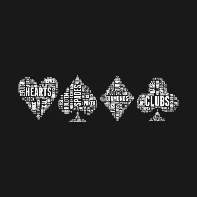 Hearts, Spades, Diamonds, Clubs by Poker Scoundrel