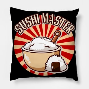 Sushi Master Japanese Cuisine Japan Chef Pillow