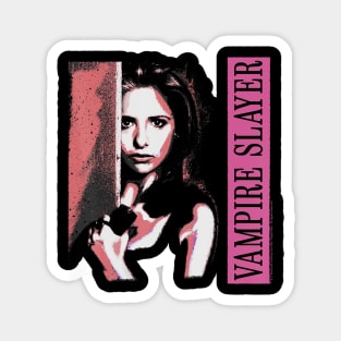 Buffy The Vampire Slayer Buffy Distressed Portrait Magnet