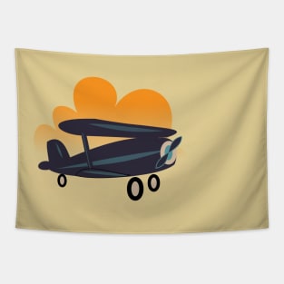 Vintage aircraft Tapestry