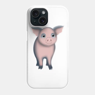 Cute Pig Drawing Phone Case