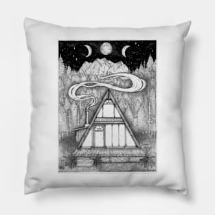 Dwelling || Forest Cabin Pillow