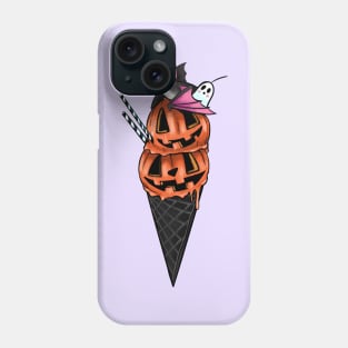Halloween ice cream Phone Case