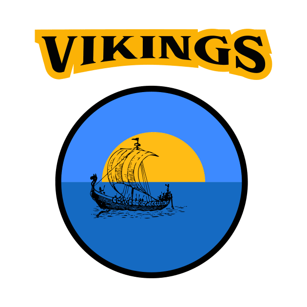 Viking graphic design by SUNWANG