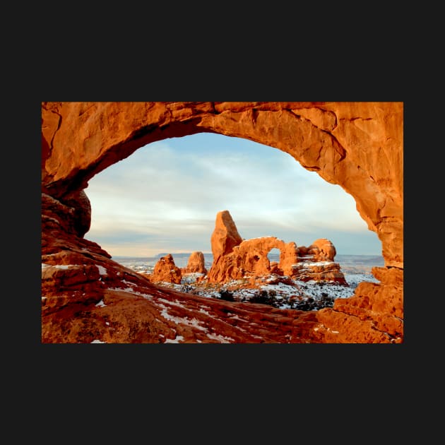 Turret Arch Through The Window by AdamJewell