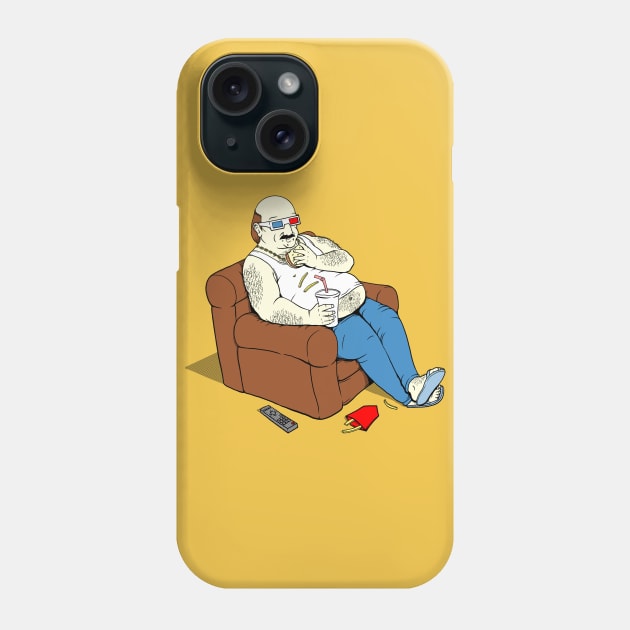 Couch Potato Phone Case by pigboom