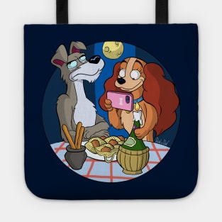 lady and the tramp Foodstagram Tote