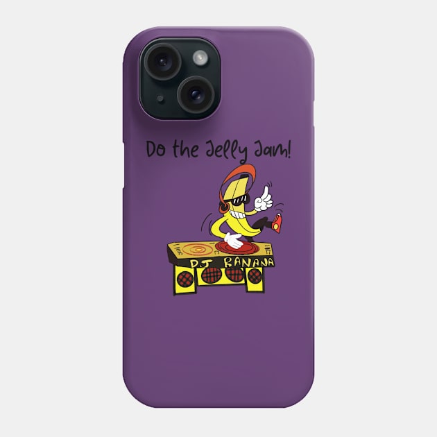 Banana Jelly Jam Phone Case by Space City Nicoya