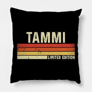 Tammi Name Vintage Retro Limited Edition Gift Pillow