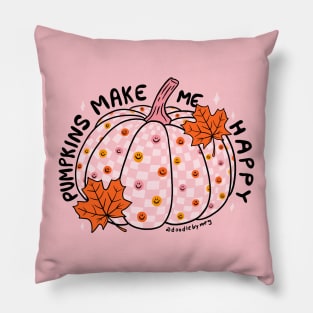 Pumpkin Make Me Happy Pillow