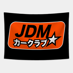 JDM Orange Star Tapestry