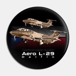 Aero L29 Delfin Aircraft Pin