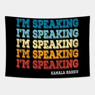 I'm Speaking Quote Kamala Harris Joe Biden 2020 Vintage Shirt Tapestry