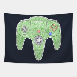 Gamepad SixtyFour - Green Tapestry